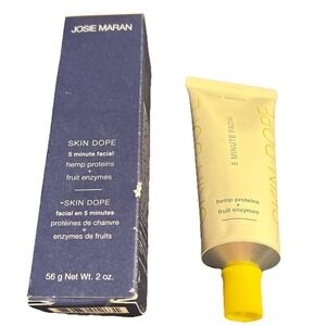 Josie Maran Unscented‎ SKIN DOPE 5 Minute Facial 2 oz. New In Box Sealed